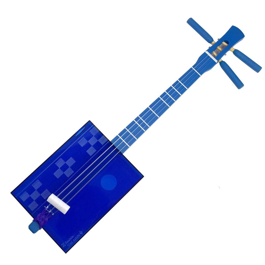 Machidaya Sanlele Sanlele Sea Mincer Sanshin Ukulele Machidaya Play/Blue