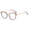 Cat Eye Shape Sunglasses for Ladies European American Style Trendy Glasses for Woman High Quality Men Sun Glass