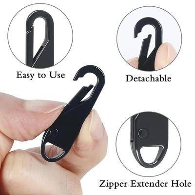 1/10 Sewing Piece Zipper Replacement Repair Kit Accessories Puller Haberdashery Accessory Pull Sliders DIY Apparel Supplies Arts