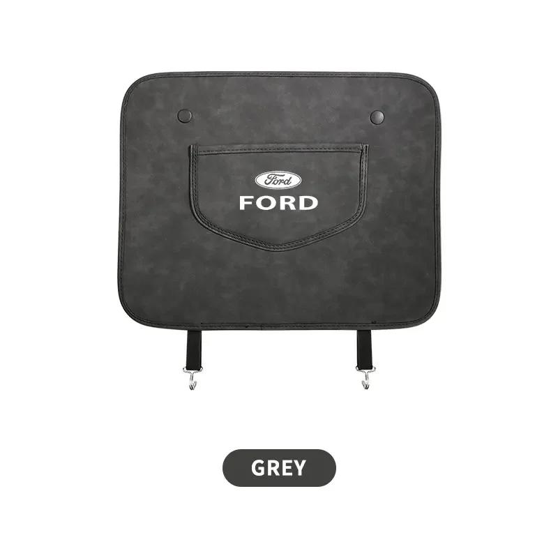 

Hot 2025 Hot For Ford New Car Anti-Kick Mats Auto Seat Back Protector Cover For Ford Focus Mondeo Mustang Fiesta Kuga MK2 Everes