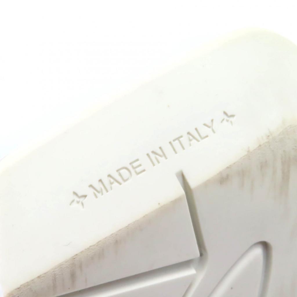 Great LOUIS VUITTON Sneakers White Black Women 36.5 Used