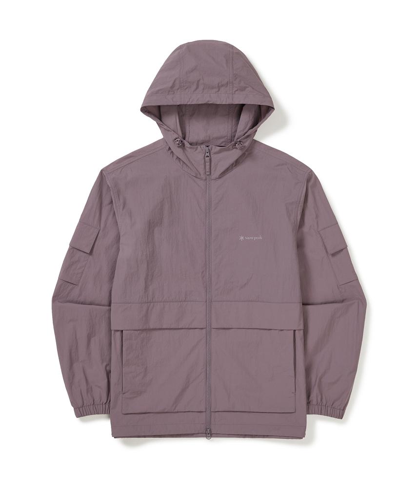 Snowpeak Apparel Taslan Pocket Windbreaker (S25Mmlwb50) Dusty Violet