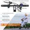 TopMate ES35P 3 Wheel Foldable Electric Scooter with Backrest Seat Removable 36V Battery Reverse for Adult Commute