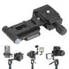 L115 Aluminum Quick Release Mounting Plate With Cold Shoe Adapter Foldable For Smooth Vertical Horizontal Transition