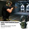 Tactical Noise-Reduction Wired Headset with Earmuffs for Shooting and CS