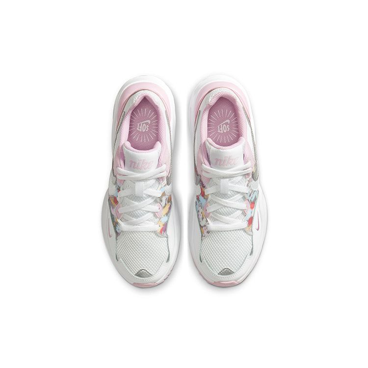 Nike Air Max Fusion Synthetic Leather Retro Mesh Low Top Kids Running Shoes Kids Running Shoes Pink White CN8568-100