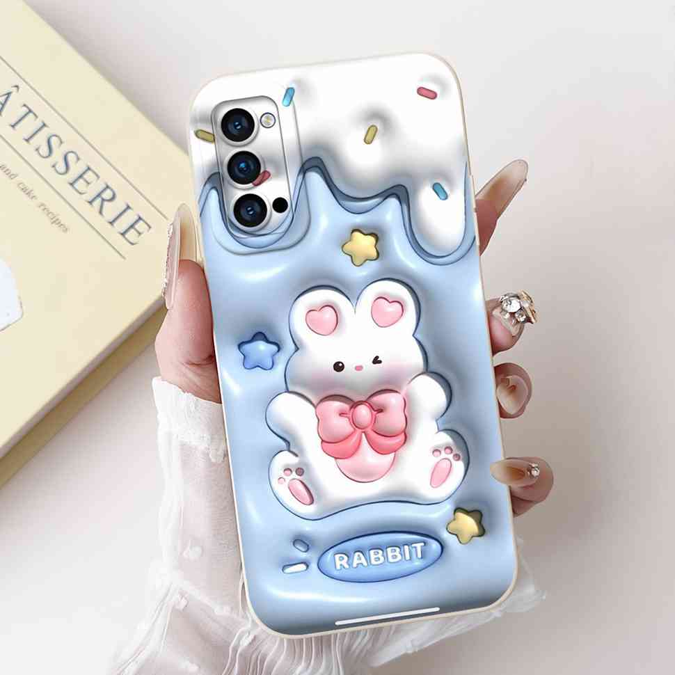 Für Oppo Reno4 Pro 5G Hülle CPH2089 Luxus Kunst Bemaltes Cover Für Oppo Reno4 Reno 4 Pro 5G Handyhülle Schutzhülle Weiche Abdeckung
