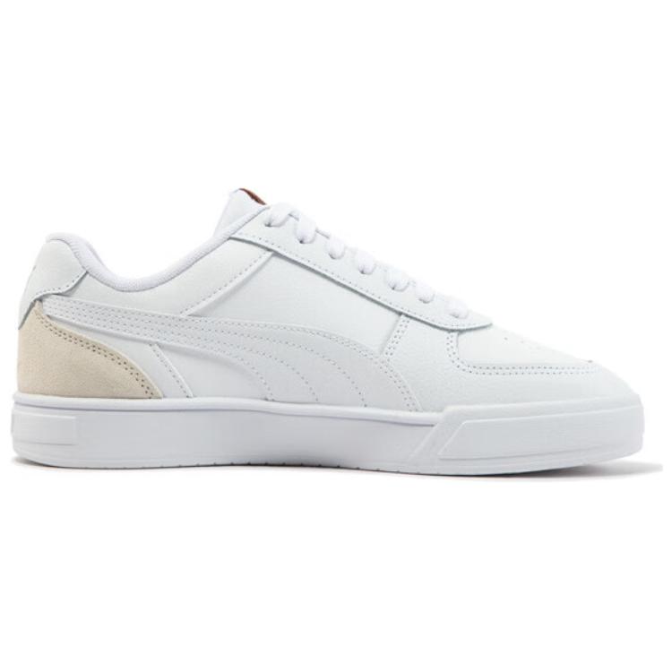 Puma Caven Comfortable Versatile Low-Top Sneakers Unisex Sneakers White Platinum 399398-01