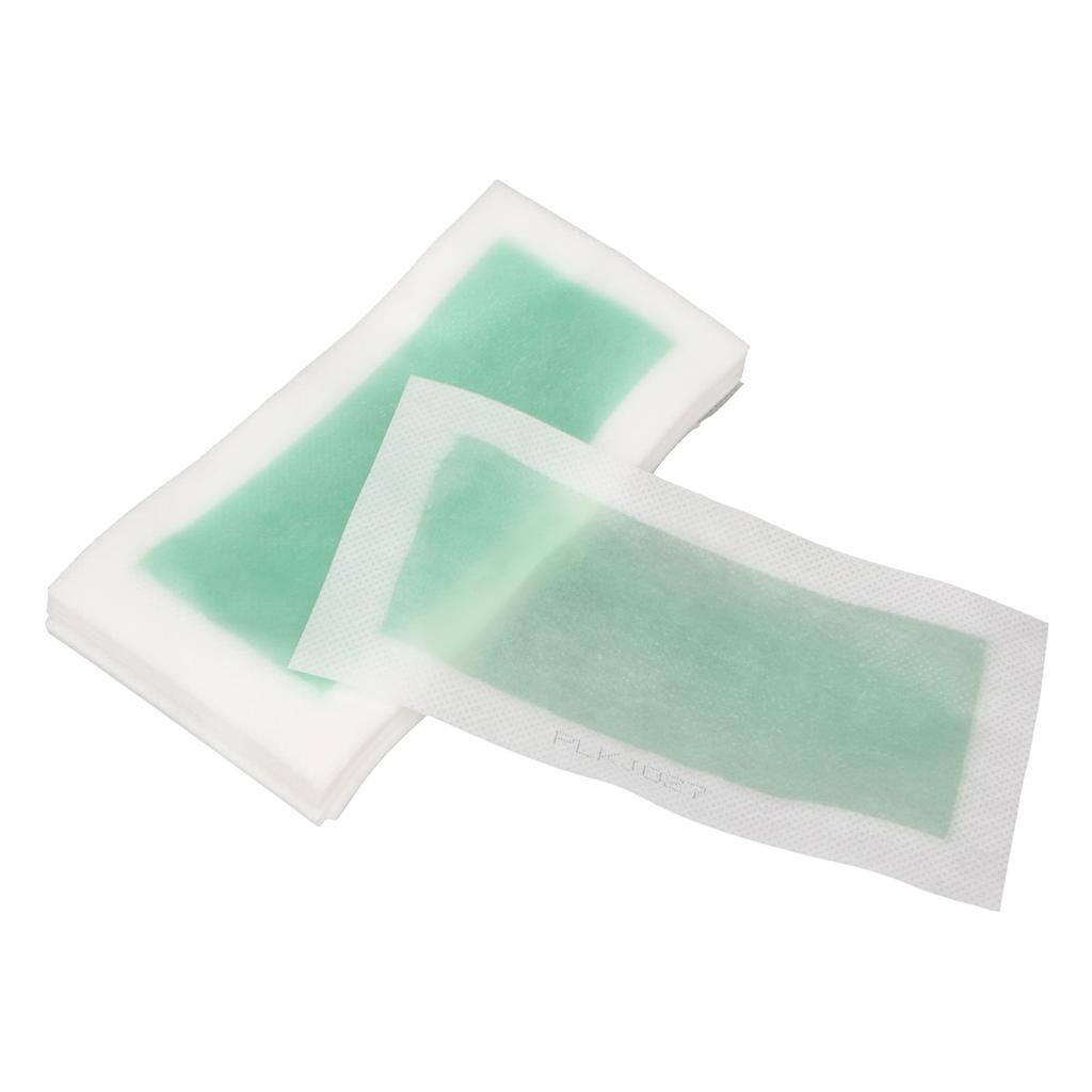 32pcs Wax Hair Removal Strips Gentle Mild Portable Facial Waxing Strips For Women Men Bikini Line