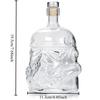 High Borosilicate Heat-resistant and Cold Resistant Glass Wine Pot Creative Decanter and Liquor Dispenser