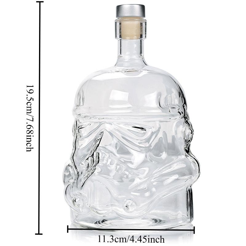 High Borosilicate Heat-resistant and Cold Resistant Glass Wine Pot Creative Decanter and Liquor Dispenser