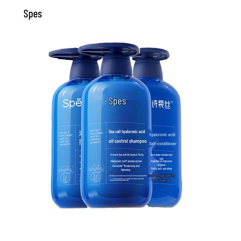Spes Sea Salt & Hyaluronic Acid Oil Control Hair Set