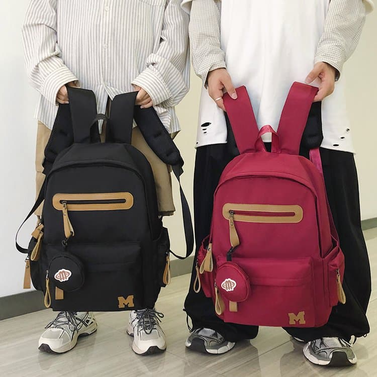 Japanese leisure student large-capacity schoolbag backpack