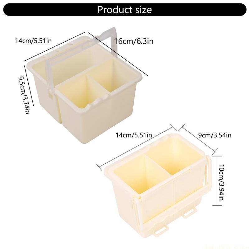 QX2E Paint Brush Cleaner Paint Brush Washer Holder Artist Brush Washer Brush Washing Bucket for Acrylic Watercolor Painting