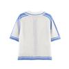 European and American Style, New Women's Clothing, Foreign Style, Versatile Hollow Knitted POLO Shirt 5802022 080