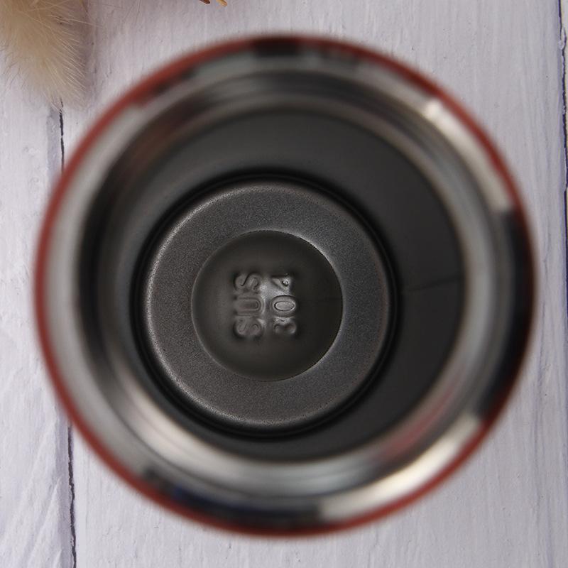 Large Capacity Water Cup Thermos Cup 400ml Vacuum Flasks Portable Stainless Steel Thermos Cup Water Bottle Travel Tea Mug Office Thermos Cup