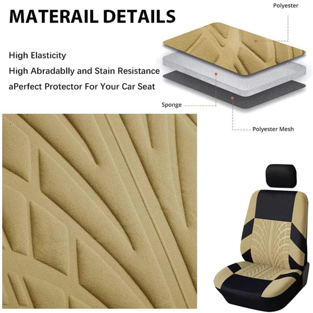 Accessories Auto Protector Mat Car Seat Protector Auto Back Cushion Car Seat Cushion Car Seat Cover