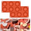 2pcs Half Sphere Silicone Molds for Chocolate Bombs Pastry 6 Holes Cake Mould For Baking Kitchen Pastry Tools