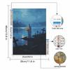Halloween pumpkin figure night landscape diamond painting kit handmade diy painting home decoration painting