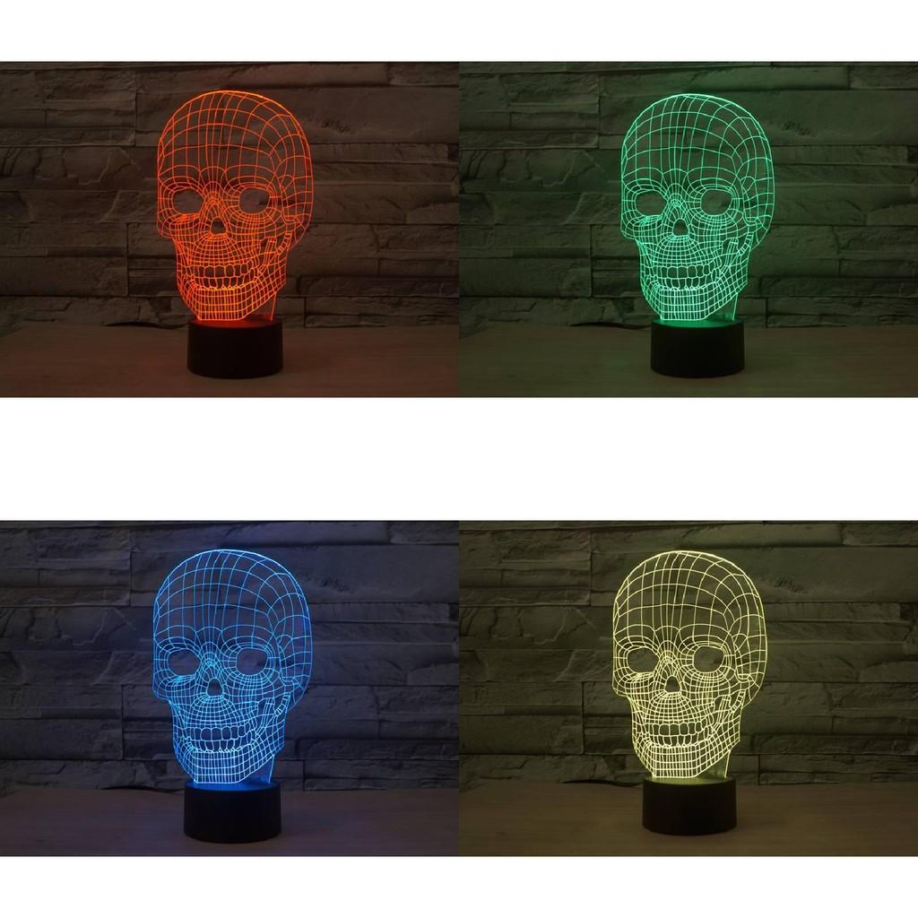 Creative 3d Touch Control Table Lamp Colorful Night Light Perfect Birthday Gift For Bedroom