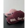Classic Denim Baseball Cap With Embroidered Letters For Casual Summer Style