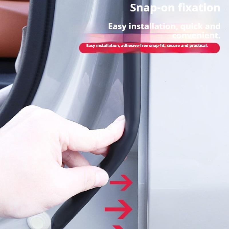 Fit For Leapmotor C10 C16 C11 B10 Lafa5 B Pillar Door Seal Strip Sound Insulation Noise Reduction Modified Car