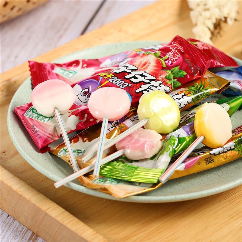 Hongyuan Zaizai Stick Mixed Fruit Lollipops 3.5g