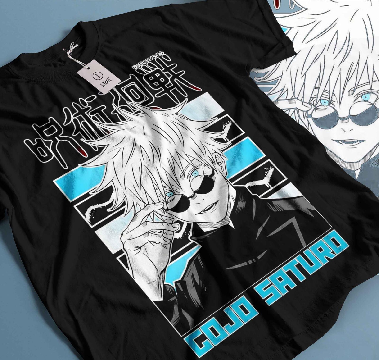 

Gojo Satoru Jujutsu Kaisen T-Shirt Mens Womens Tees Top Mahito Horror Anime Funny GifT Shirt Mens Womens Tees Top 388 4XL