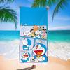 Cute Cartoon Character Printed Microfiber Beach Towel Quick Dry Soft Bath Towel For Kids Swimming