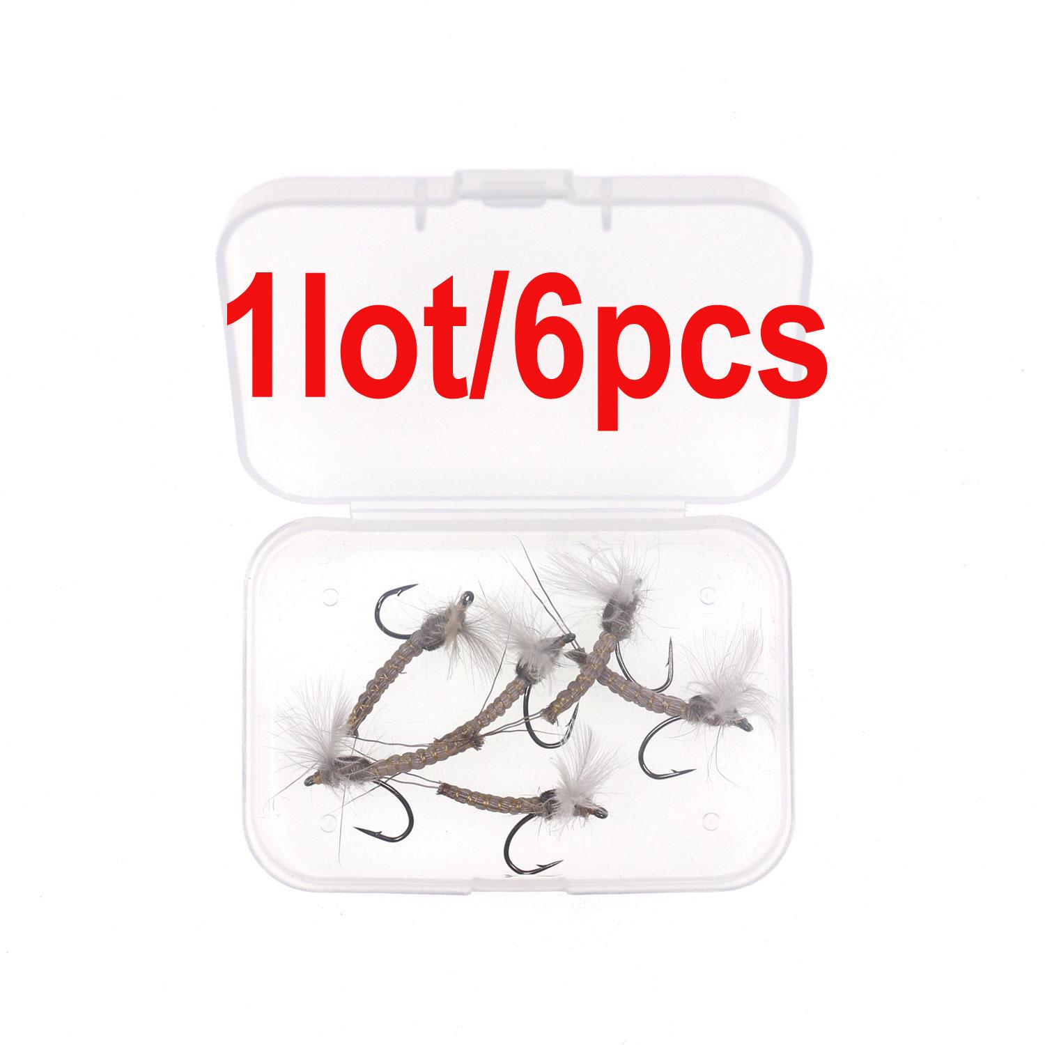 

Искусственная рыболовная приманка. 6 шт #12