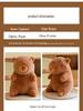 Trendy Capybara Plush Toy - Adorably Quirky Design