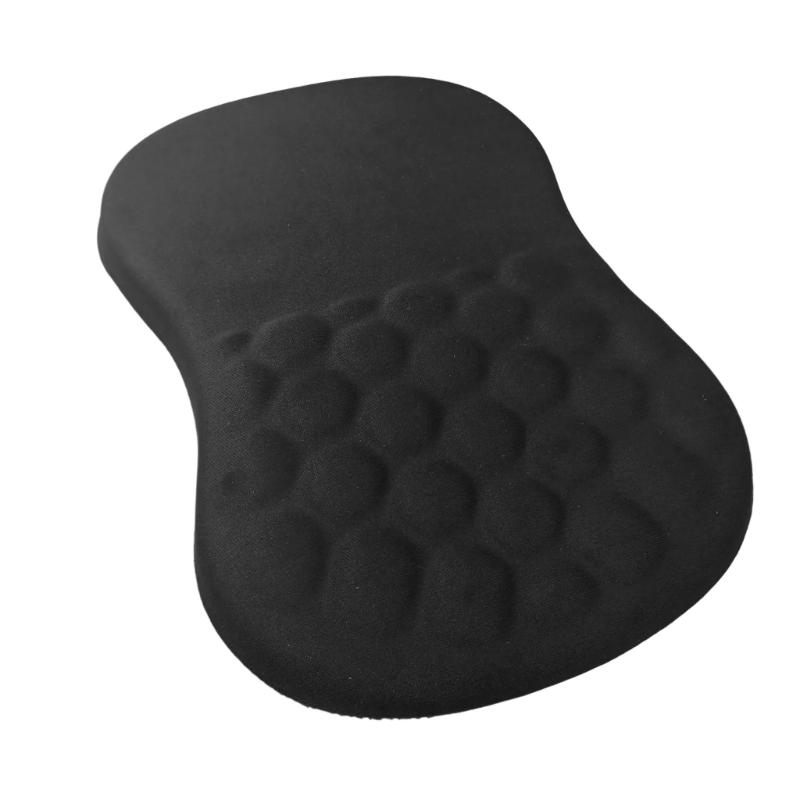 Ergonomic Mouse Pad with Wrist Support, Gaming Mouse Mat with Gel Wrist Rest, Easy Typing & Pains Relief for Home Office