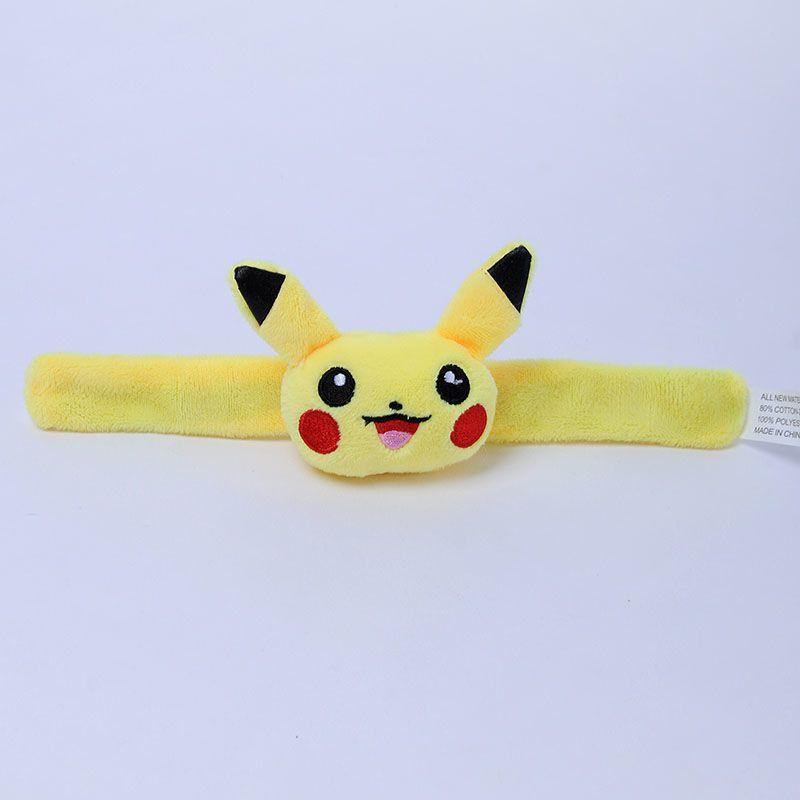 20cm Pokmon Pikachu, Charmander, Squirtle, Bulbasaur Pop Circle Wristband Plush Toys