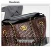 Retro gewebte Damen Umhängetasche - Schultertasche mit großem Fassungsvermögen und modischer Textur