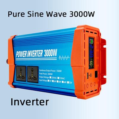 High-Power Car Pure Sine Wave Inverter: Converts 12V/24V/48V/60V To 220V
