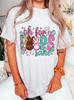 Easter Day Casual Tshirt Womens Plus Cartoon Letter Print Short Sleeve Slight Stretch Tee