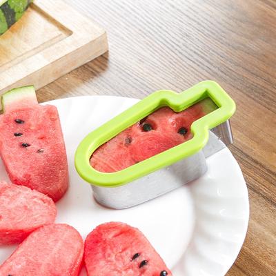 Watermelon Slicer Ice Cream Mold Vegetable Cutting Tool Kitchen Accessories Stainless Steel