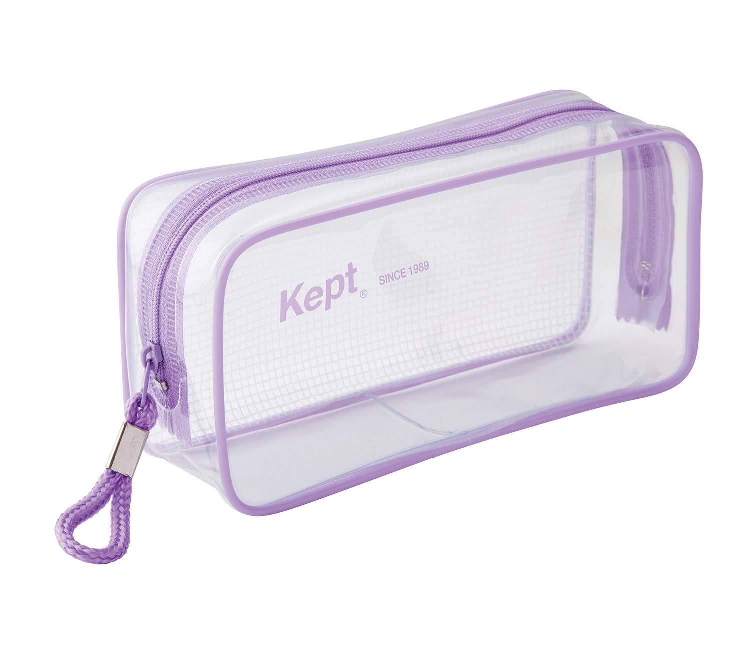 Raymay Fujii Kept Clear Pen Violet Pouch, (KPF902V)