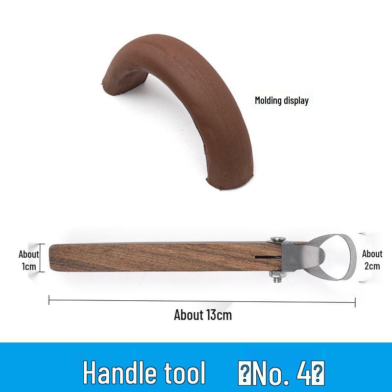 

Инструмент для керамики из массива дерева, Скребок для придания формы чайнику и чашке для DIY глиняной скульптуры One Piece