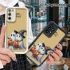 Phone Case: 2D Flat Samsung Galaxy A34 A35 M05 M06 S20 S22 S21 FE Plus 5G Gradient Protective Case, a Pair of Little Ghosts, Christmas and Halloween G
