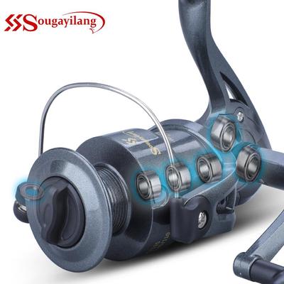 Fishing Reel 1000-4000 6BB Light Weight Ultra Spinning  Left/right Fishing Wheel for Carp Fishing