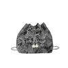 New Chinese style national style women's bag handbag 2025 new bucket small bag simple chain single shoulder oblique span bag