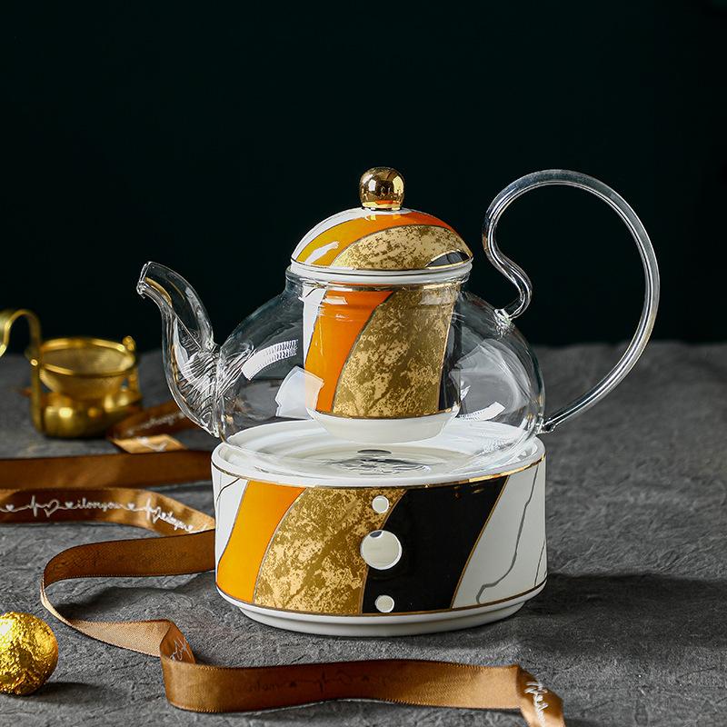 Retro Ceramic Coffee Cup, High-End Niche Light Luxury, High-End Exquisite Bone China Afternoon Tea Tea Set