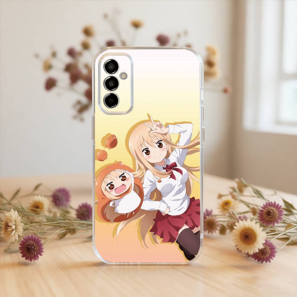 Himouto_ Umaru-chan Phone Case Transparent Silicone Soft For SamsungA10,12,20,21S,30,31,40,50,51,52,70,71
