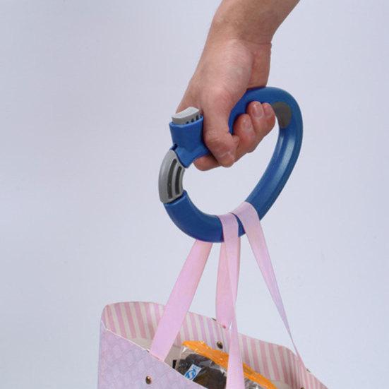 Bag Carry Handle D Shaped Heavy Duty Vegetable Picker Labor-saving Buckle for Shopping