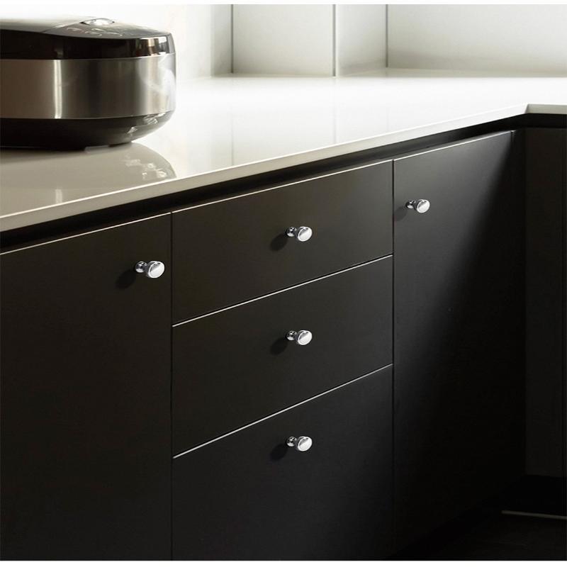 Aluminum Alloy Furniture Knobs Rustproof Waterproof Surface Classic Design for Cabinet Drawer Dresser Bathroom Kitchen Furniture