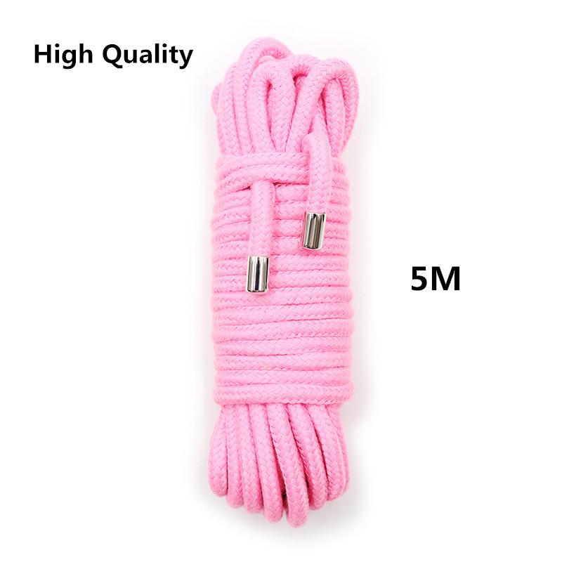 5/10/20M Hemp Shibari Rope BDSM Bondage Rope for Adult Tying Sex Games Slave Body Restraint Rope To Tied Binding SM Sex Toys