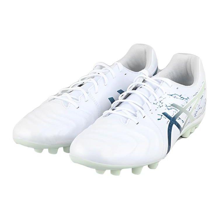 Asics Ds Light Ag Round Toe Lace-Up Ag (Rubber Short Stud) Soccer Shoes Men Soccer Shoes White Blue 1103A032-107
