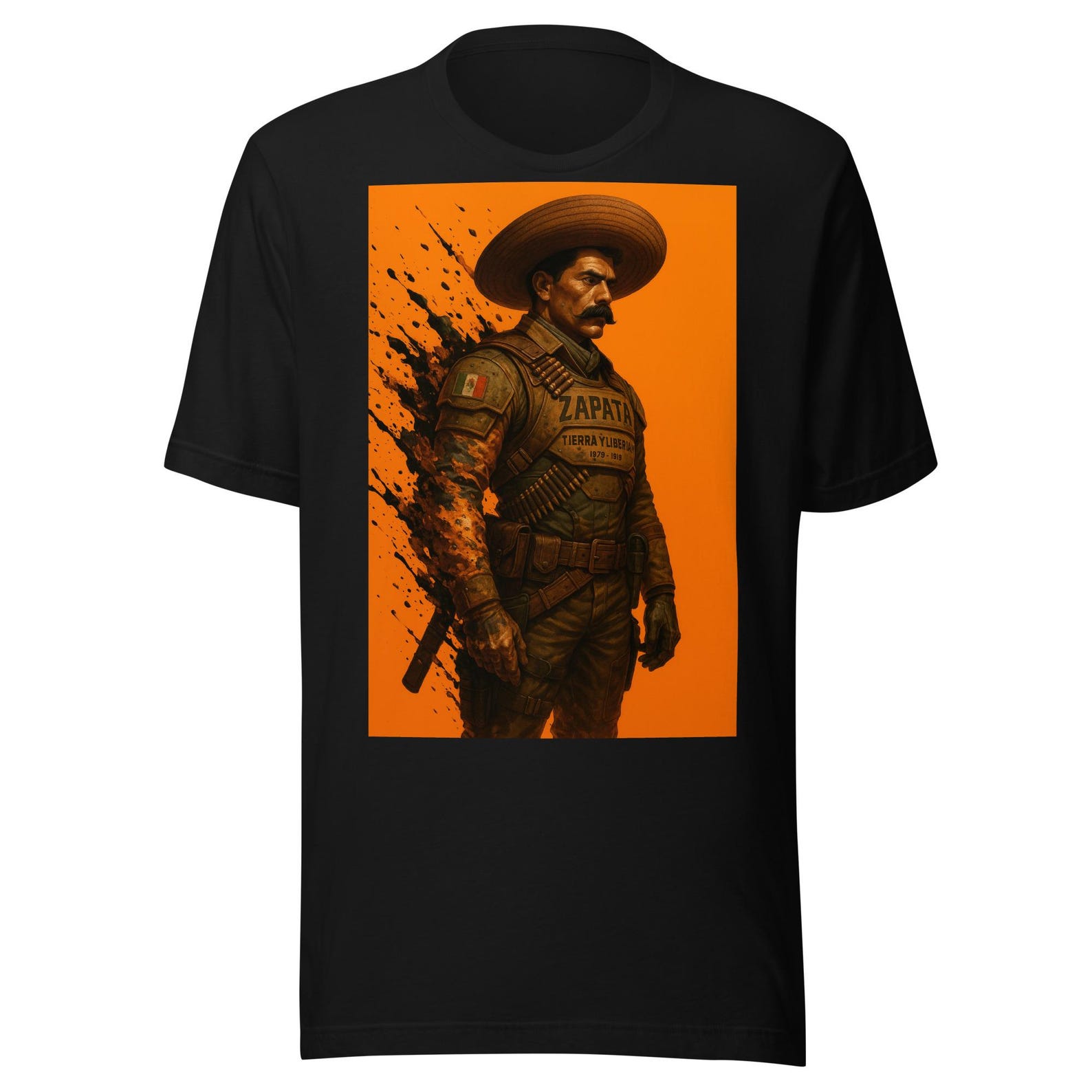 Emiliano Zapata Soldado Unisex t-shirt 2XL
