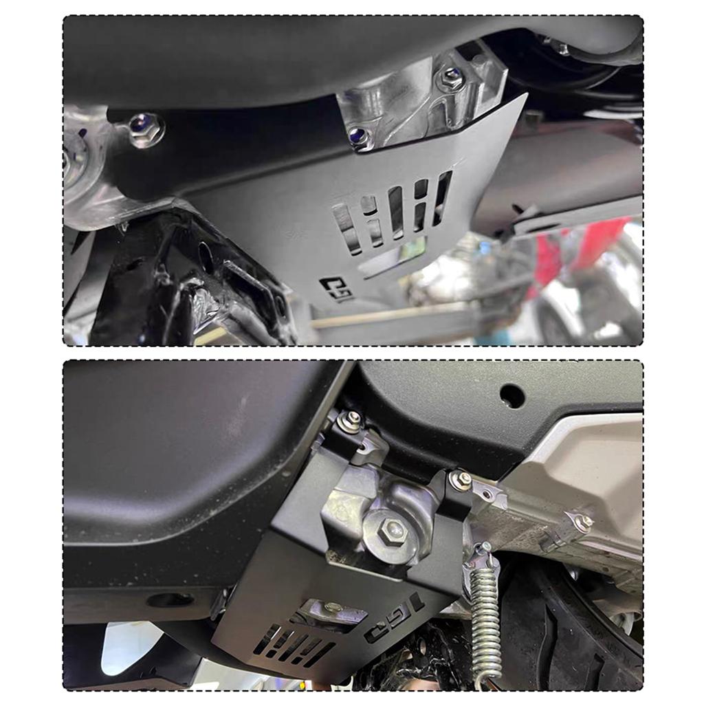 Simple Installation Bottom Cover Underbody Guard Long Service Cover Smooth Riding Experience for ADV160 PCX16 Motorbike